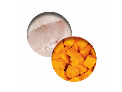 Catit Fish Dinner, Whitefish & Pumpkin 80 g, 6pcs/box