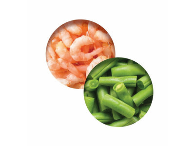 Catit Fish Dinner, Shrimp & Green Beans 80 g, 6pcs/box