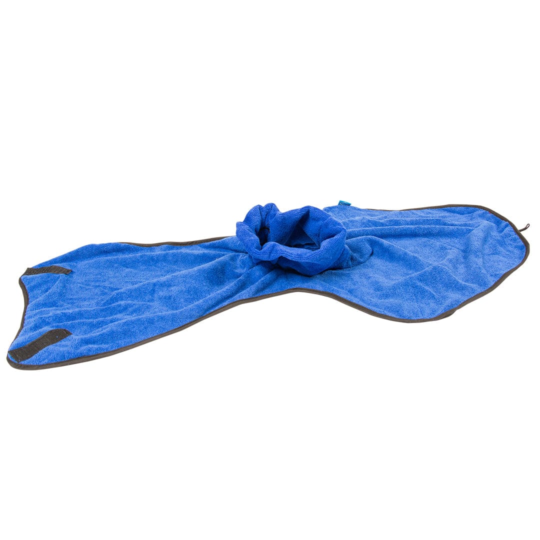 Dog Bathrobe Microfiber L - 40cm blue