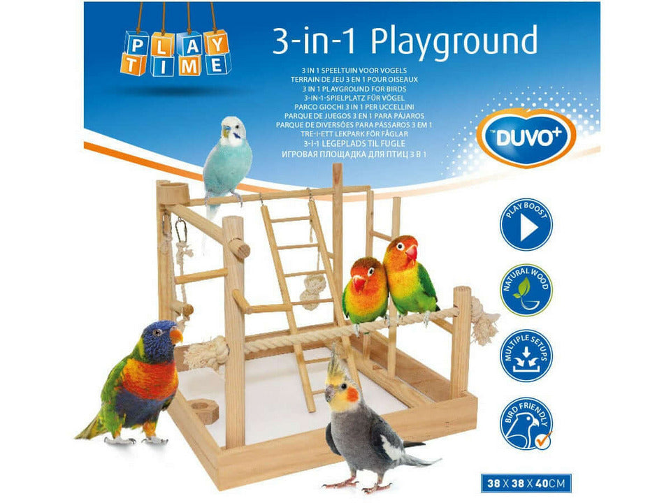 3 In 1 Bird Playground 38x38x40,5cm