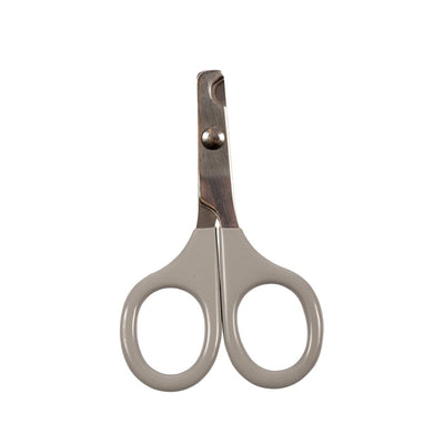 Curved nail scissors  grey