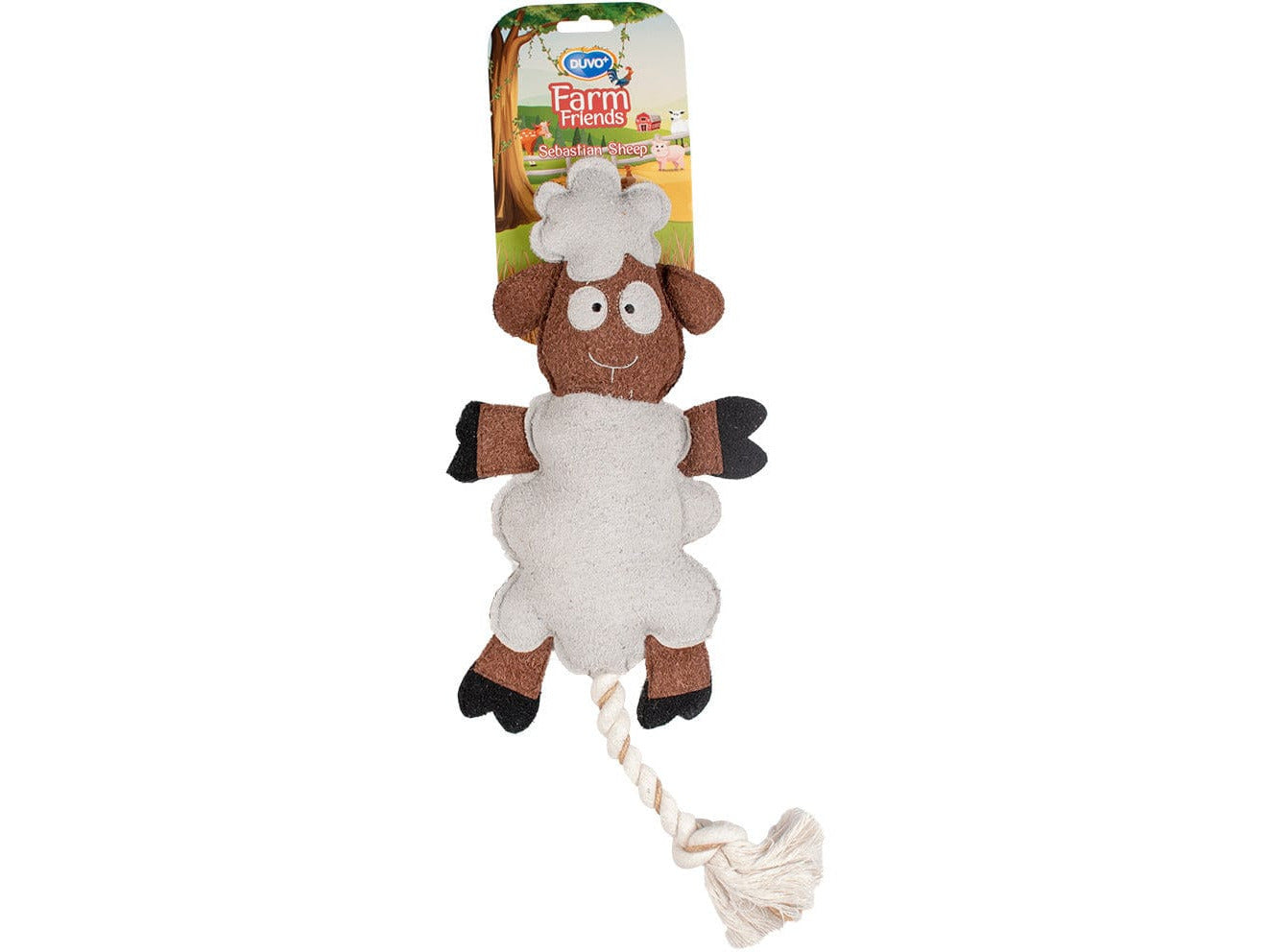 duvoplus Farm Friends Sebastian Sheep Dog Toy