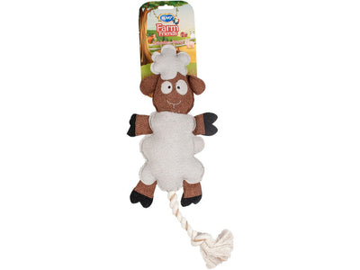 duvoplus Farm Friends Sebastian Sheep Dog Toy