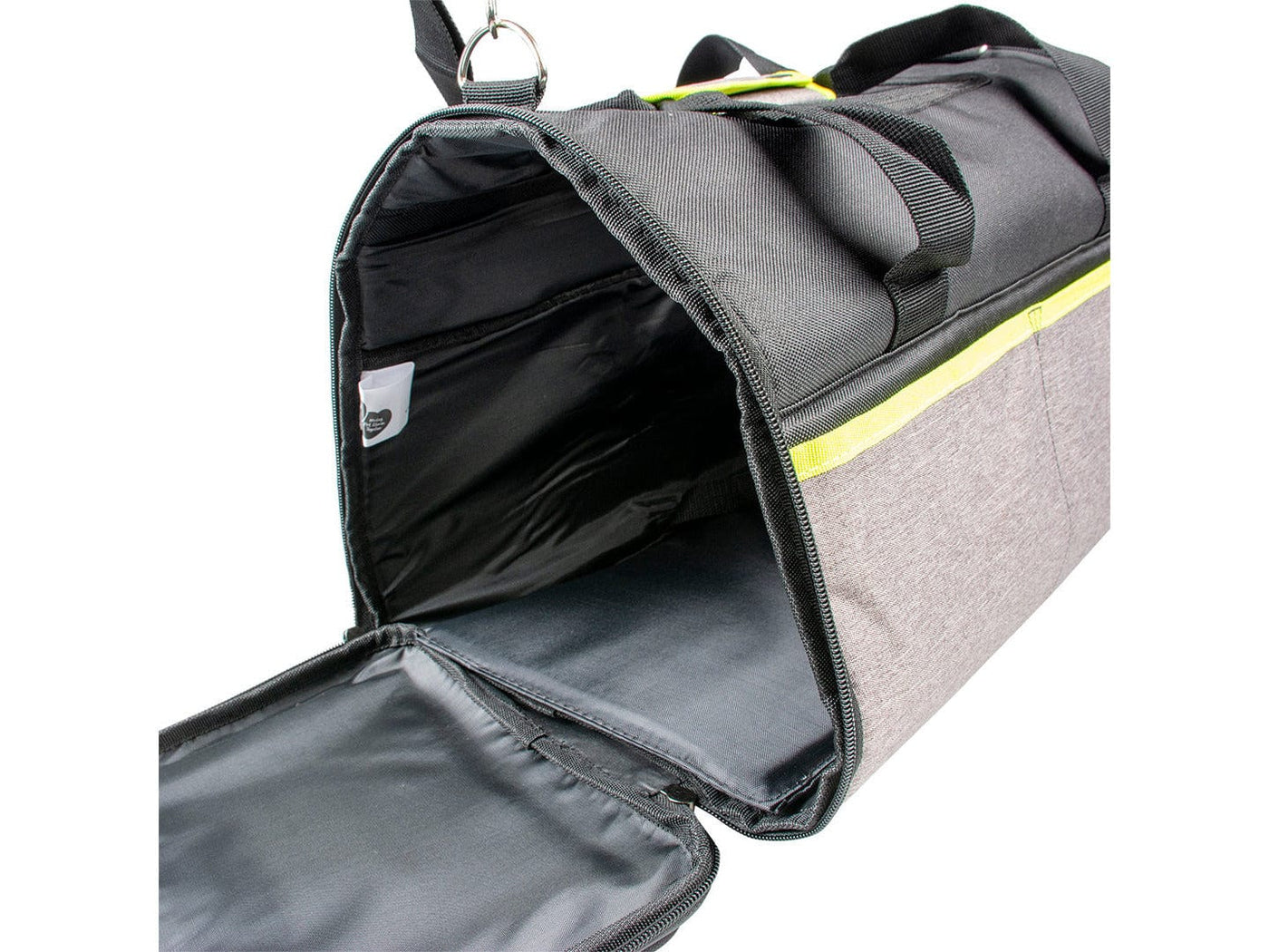 حقيبة ليون للحيوانات الأليفة 41 × 26 × 28 سم - بحد أقصى. 6 كجم أسود 
