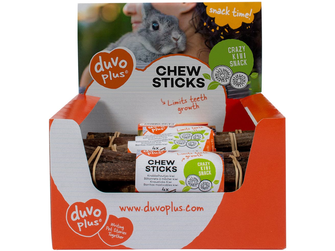 Chew Sticks Kiwi 4St