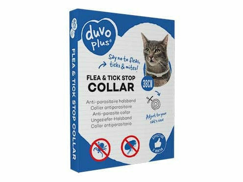 Flea & tick stop anti-parasite collar cat 38cm