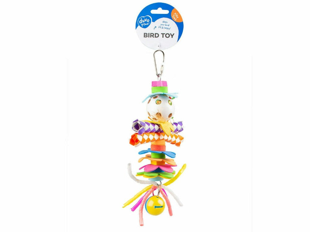 Colourful pendant with plastic toys S: 22x14x5,5CM Multicolour