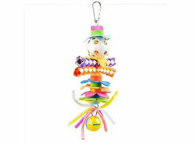 Colourful pendant with plastic toys S: 22x14x5,5CM Multicolour
