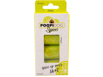 Poo Bags Spice Lime 8X15St - 32X19Cm Lime