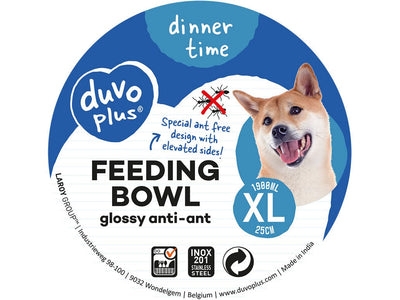 Feeding Bowl Glossy Anti-Ant Xl - 1900Ml - 25Cm