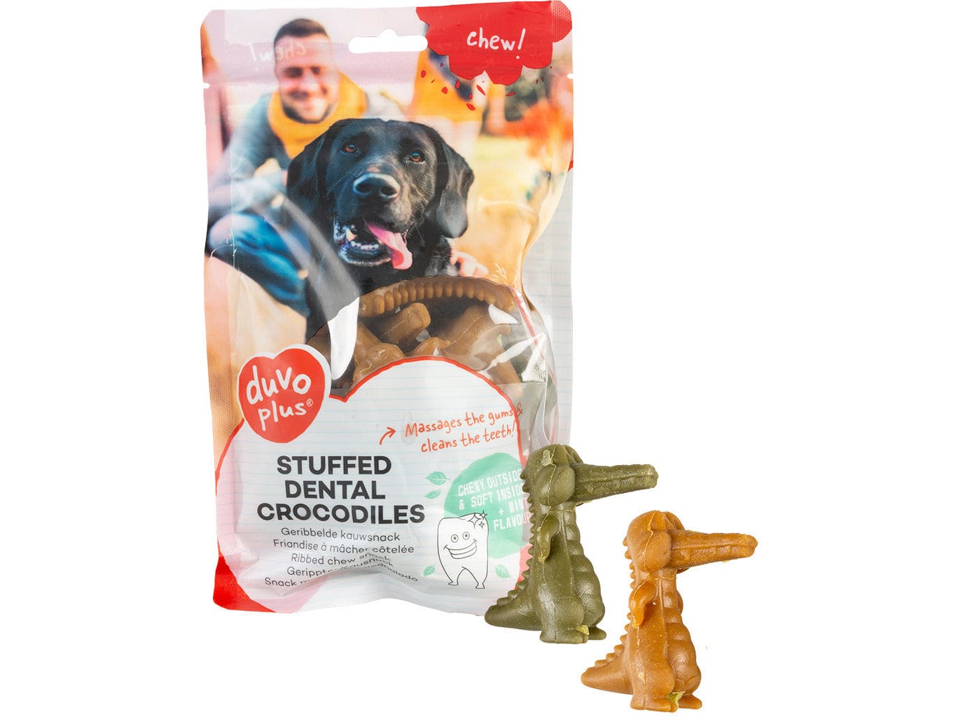 Stuffed Chew Snacks with Mint