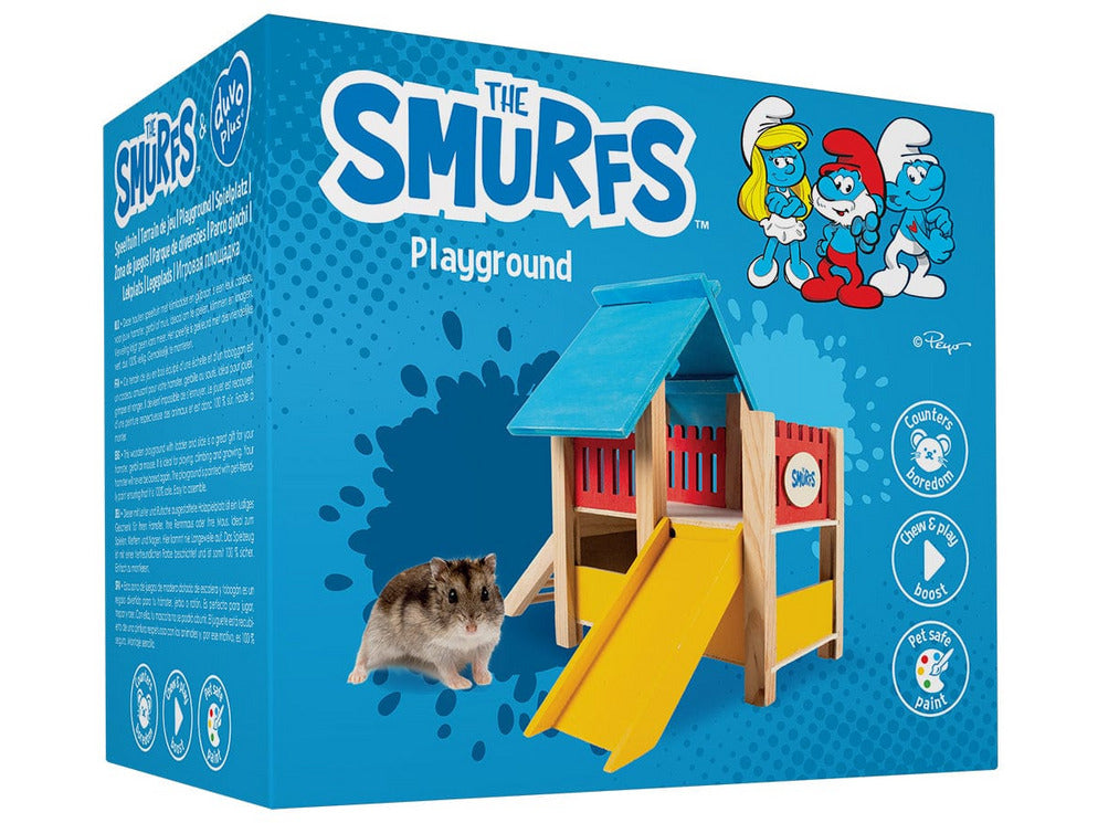 The Smurfs Playground 25X20X21Cm Multicolour