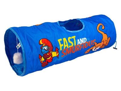 Jetpack Smurf Cat Tunnel 72x25x25cm Blue