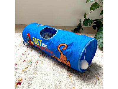 Jetpack Smurf Cat Tunnel 72x25x25cm Blue