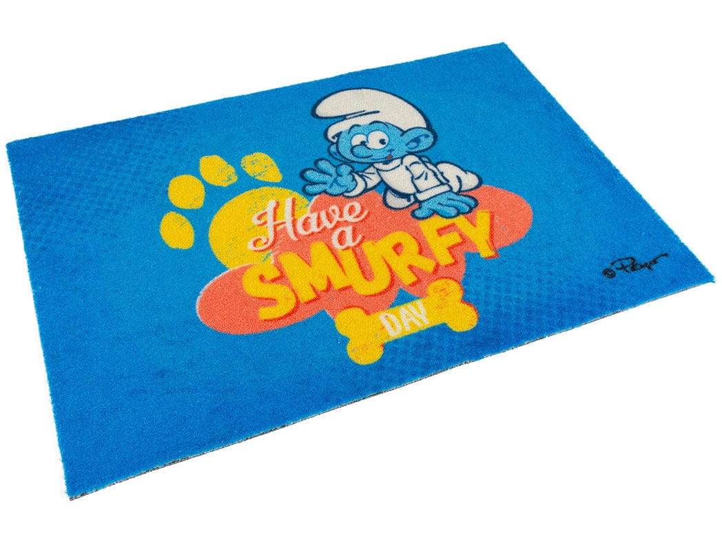 Baby smurf floor mat 60x40x0,6cm