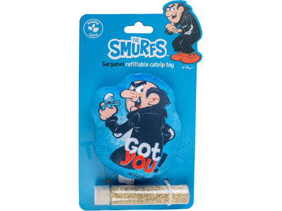 Gargamel Catnip Toy (9x2x10cm, Blue)