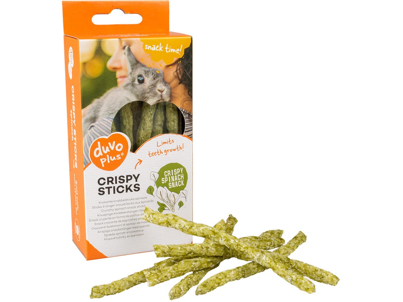 Crispy Chew Sticks Spinach 50G Green