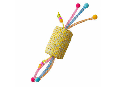 Jolly Yellow Roll with Ropes 22x4.5x4.5cm Yellow
