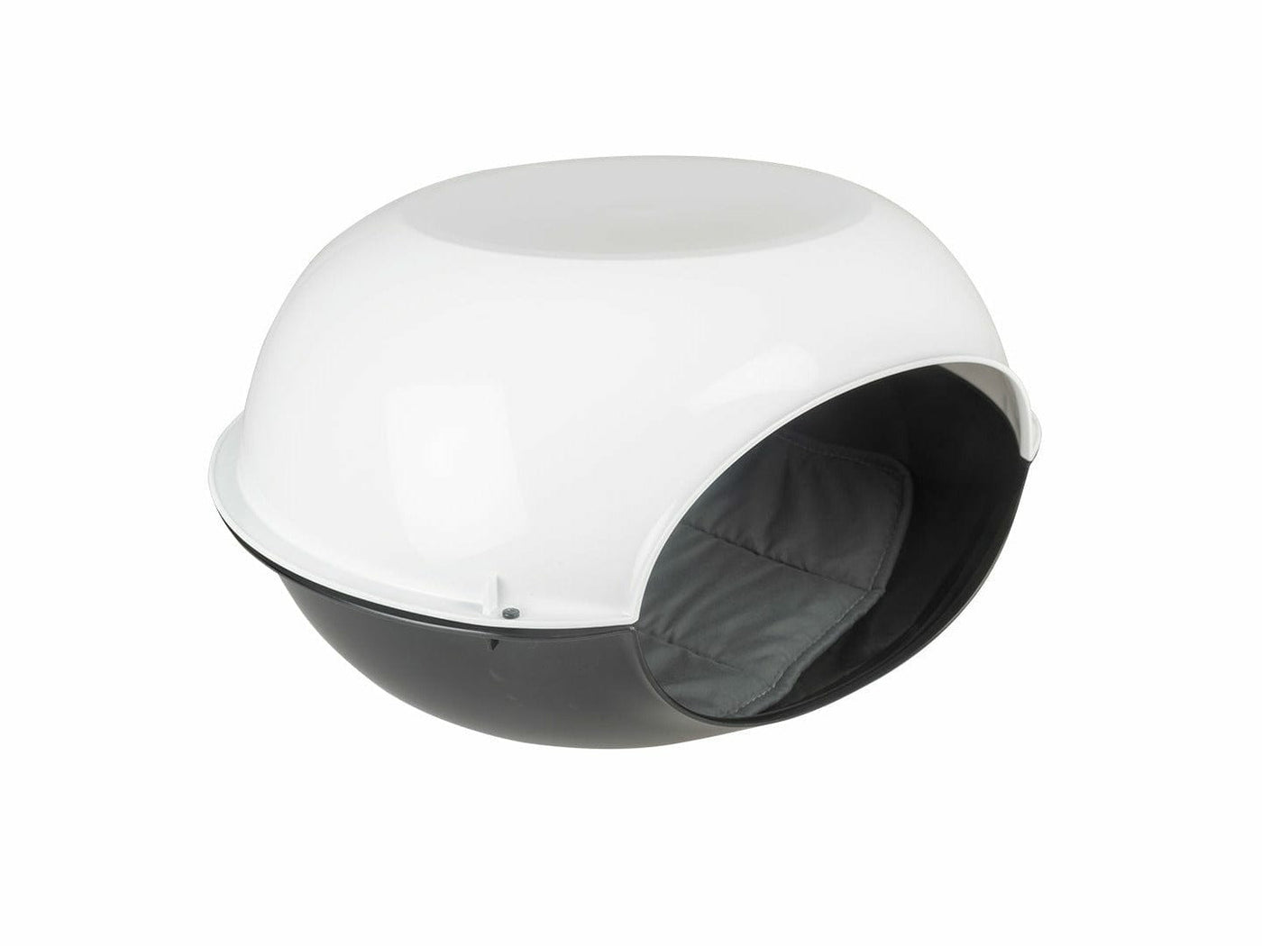 Luna cat igloo with pillow 57x38x31cm black