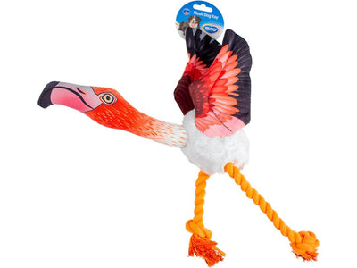 Plush Flying Flamingo 10x30x43.5cm Mixed Colors