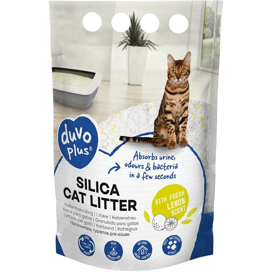 Premium Silica Cat Litter Lemon - 5L