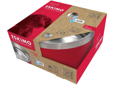 ESKIMO Double Wall Bowl - Red