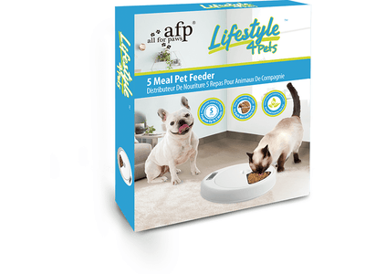 AFP Lifestyle 4 Pet-5 Meal Pet Feeder