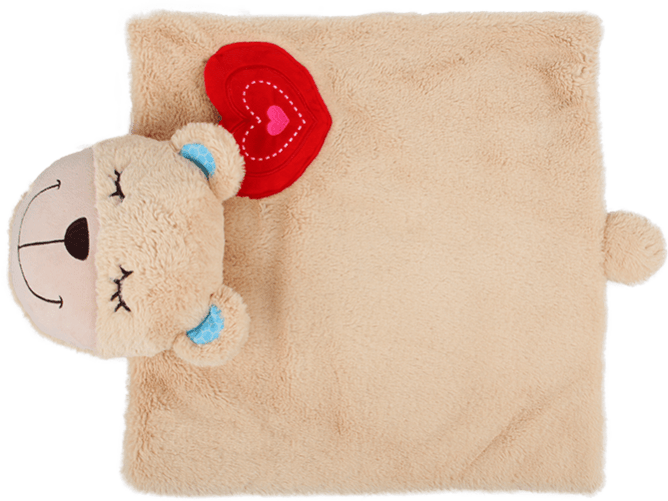 AFP Little Buddy - My Fellow Bear Blanket with Heart Beat