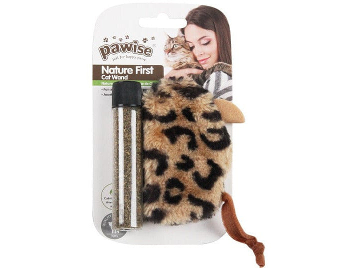 PAWISE  NO FILLING  MOUSE W/CATNIP REFILL