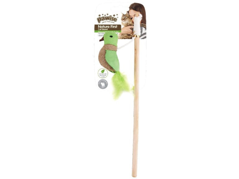 PAWISE  Nature first cat wand  -Bird