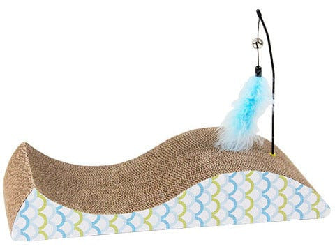 PAWISE  Fish-shaped Cat  Scratcher