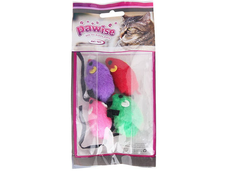 PAWISE  4pk cat plush toy