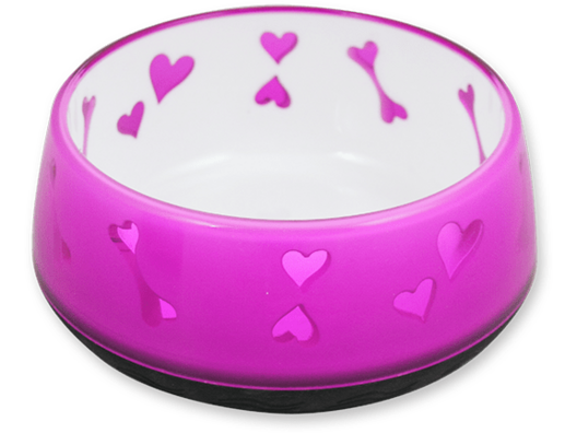 AFP Lifestyle-Dog Love Bowl - Pink