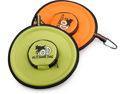 AFP Outdoor Fetch flying disc - Orange & Green