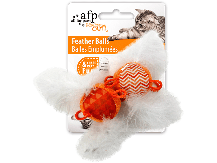 AFP Modern Cat - Feather Balls (with sound chip)