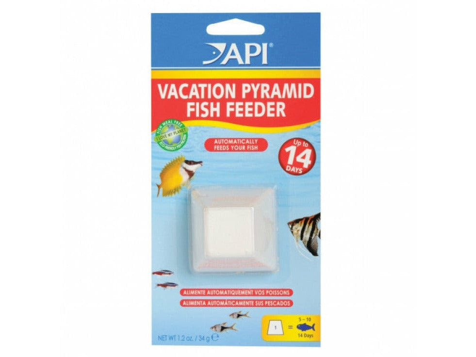 Api Vacation Pyramid Fish Food Feeder