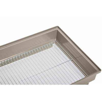 Galvanized Bottom Grid 52.5x33.3 cm