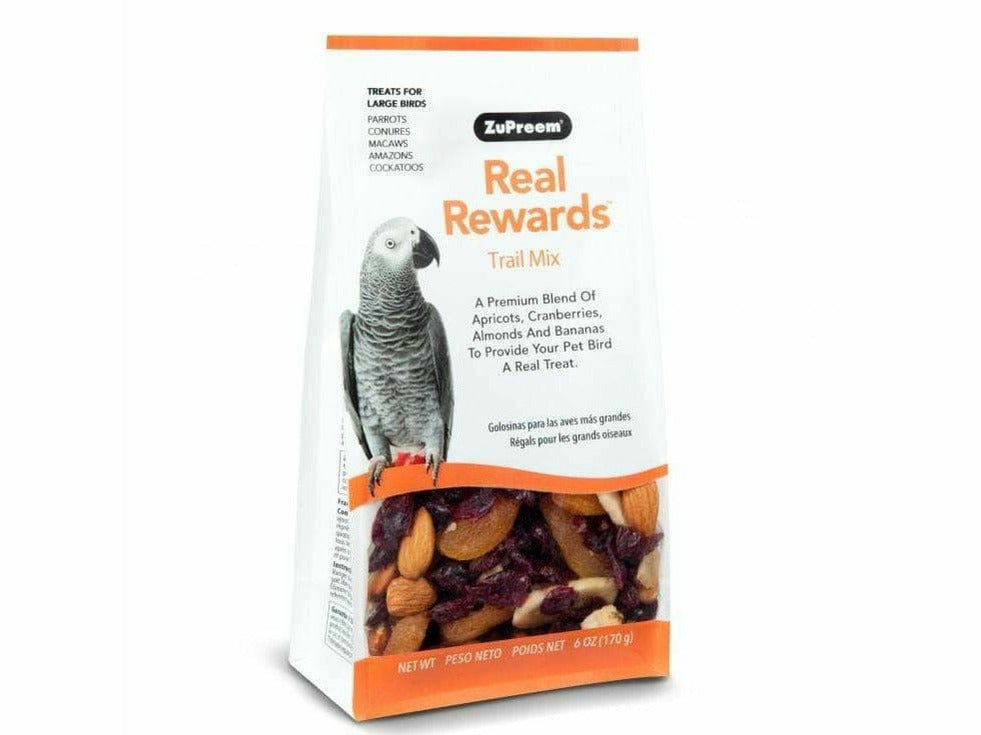 Real Reward Large Parrot Treats - Trail Mix 170g