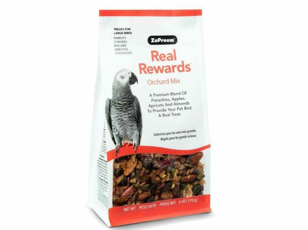 Real Reward Large Parrot Treats - Orchard Mix 170g