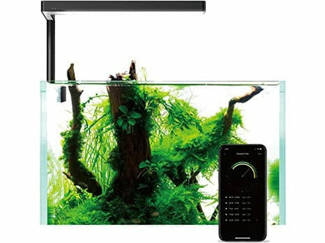 Flat Nano+ Smart Planted Aquarium Lighting (App control) (Black)