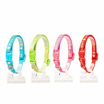 Cat Collar Cool Cats Nylon - Mixed Colors (20-30cm / 10mm)