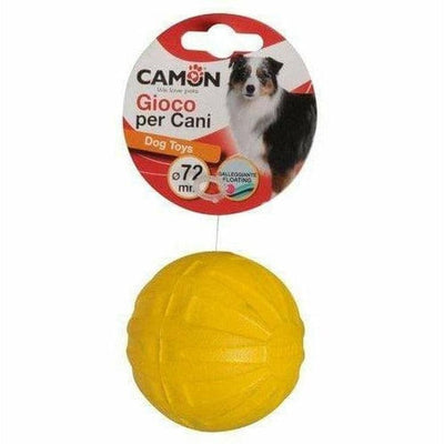 Dog Toy - EVA Ball - Yellow - 92mm