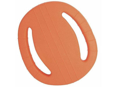 Dog Toy - EVA Frisbee with Handles - Orange - 220mm