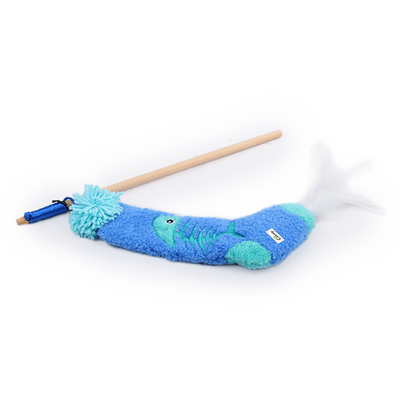 AFP (All For Paws) Cat Socks - Sock Wand Fish