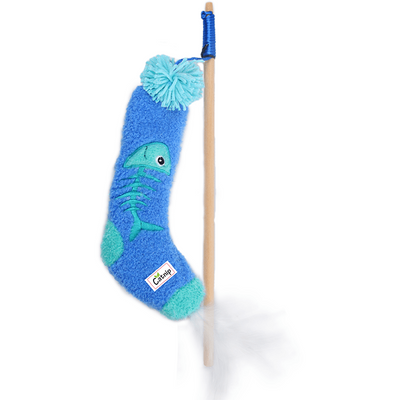 AFP (All For Paws) Cat Socks - Sock Wand Fish