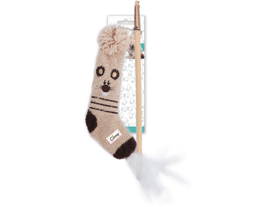 AFP (All For Paws) Cat Socks - Sock Wand Mouse