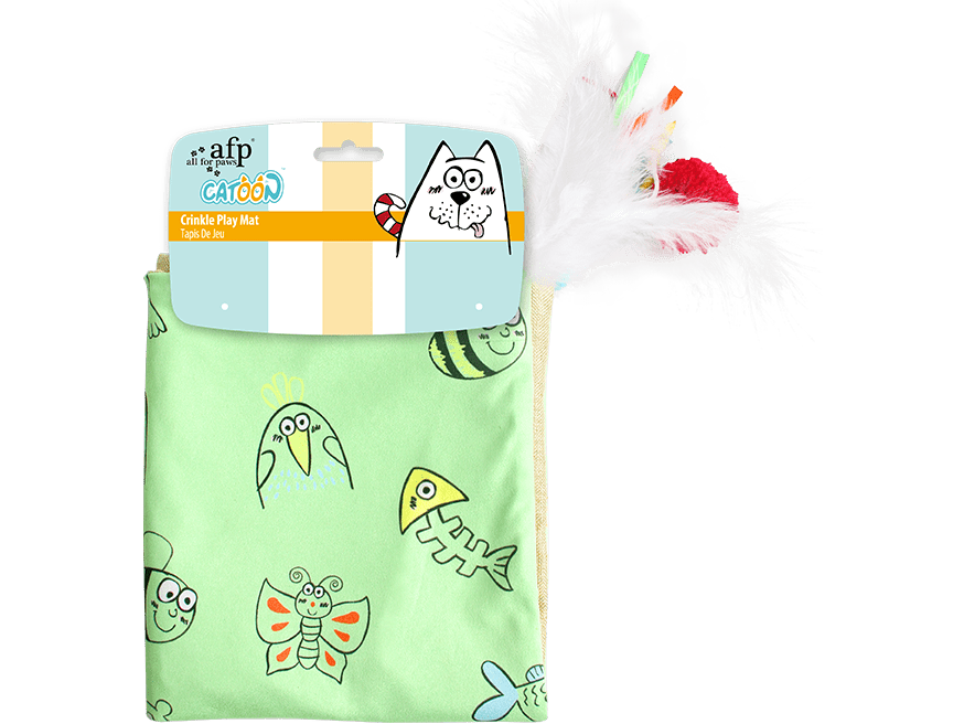 AFP (All For Paws) Catoon - Crinkle Play Mat