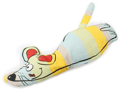 AFP (All For Paws) Catoon - Kicker Curious Mouse - Blue