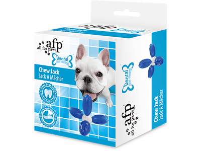 AFP (All For Paws) Dental Chews - Chew Jack - Blue