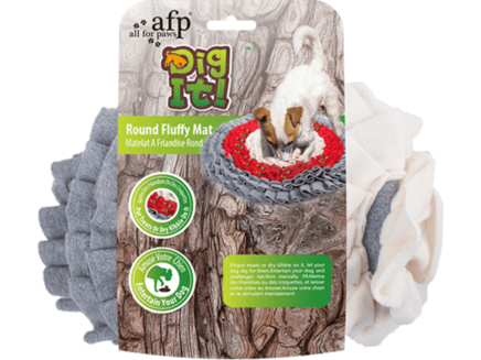 AFP (All For Paws) Dig It - Round Fluffy Mat